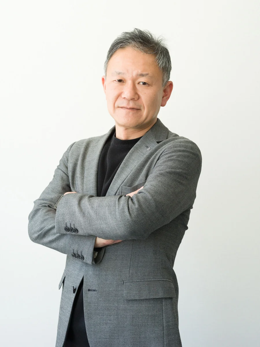 企業の代表者を撮影したポートレート