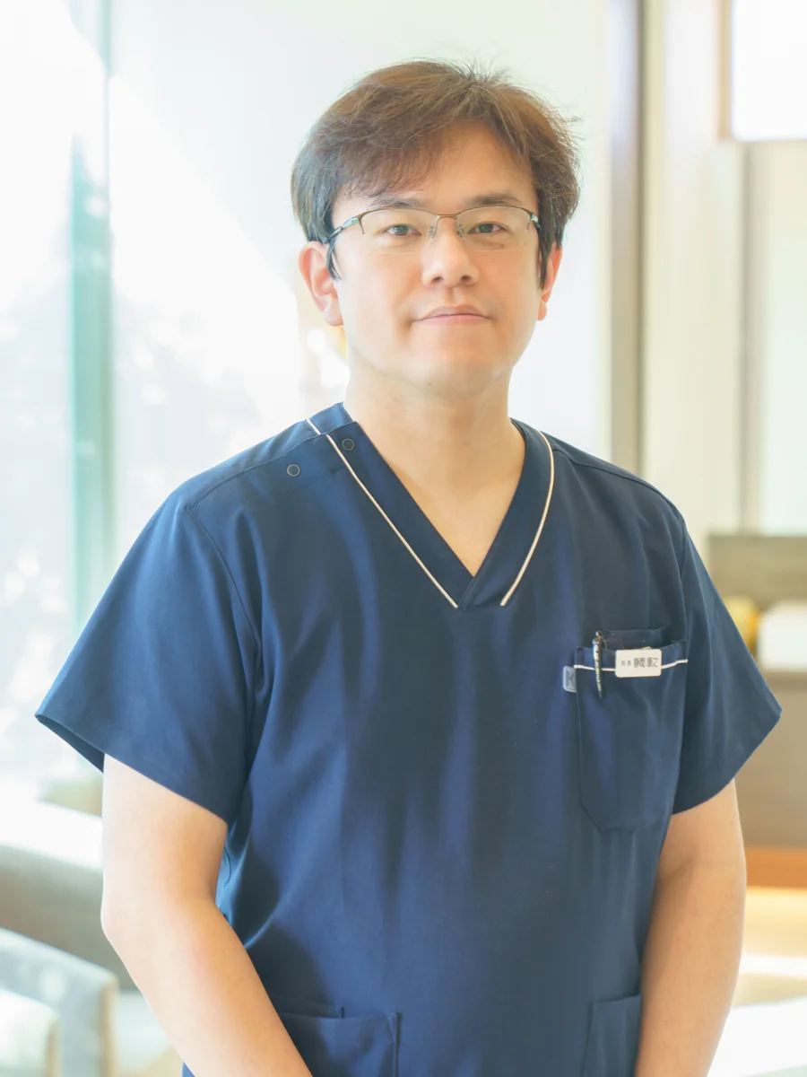 医院の医師を撮影したポートレート